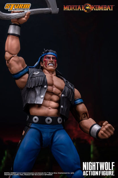 Mortal Kombat - Nightwolf Actionfigur ca. 18cm 1/12 Scale Storm Collectibles 2024