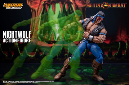 Mortal Kombat - Nightwolf Actionfigur ca. 18cm 1/12 Scale Storm Collectibles 2024