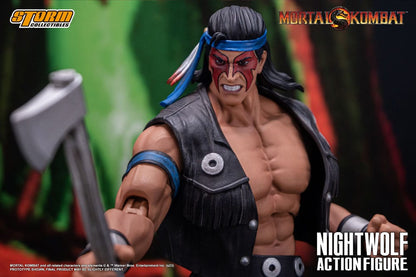 Mortal Kombat - Nightwolf Actionfigur ca. 18cm 1/12 Scale Storm Collectibles 2024