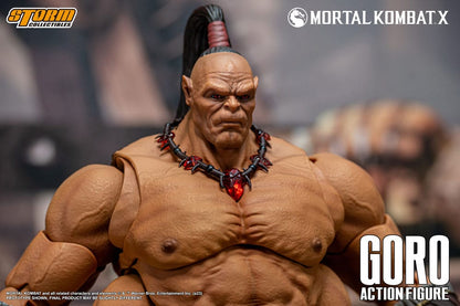 Mortal Kombat - Goro Actionfigur ca. 18cm 1/12 Scale Storm Collectibles 2024