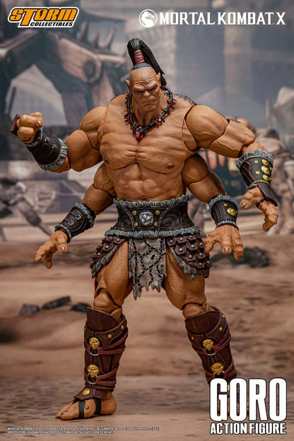 Mortal Kombat - Goro Actionfigur ca. 18cm 1/12 Scale Storm Collectibles 2024