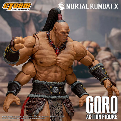 Mortal Kombat - Goro Actionfigur ca. 18cm 1/12 Scale Storm Collectibles 2024