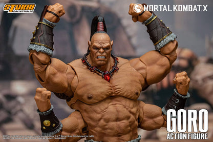 Mortal Kombat - Goro Actionfigur ca. 18cm 1/12 Scale Storm Collectibles 2024