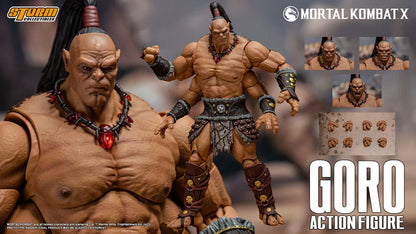 Mortal Kombat - Goro Actionfigur ca. 18cm 1/12 Scale Storm Collectibles 2024