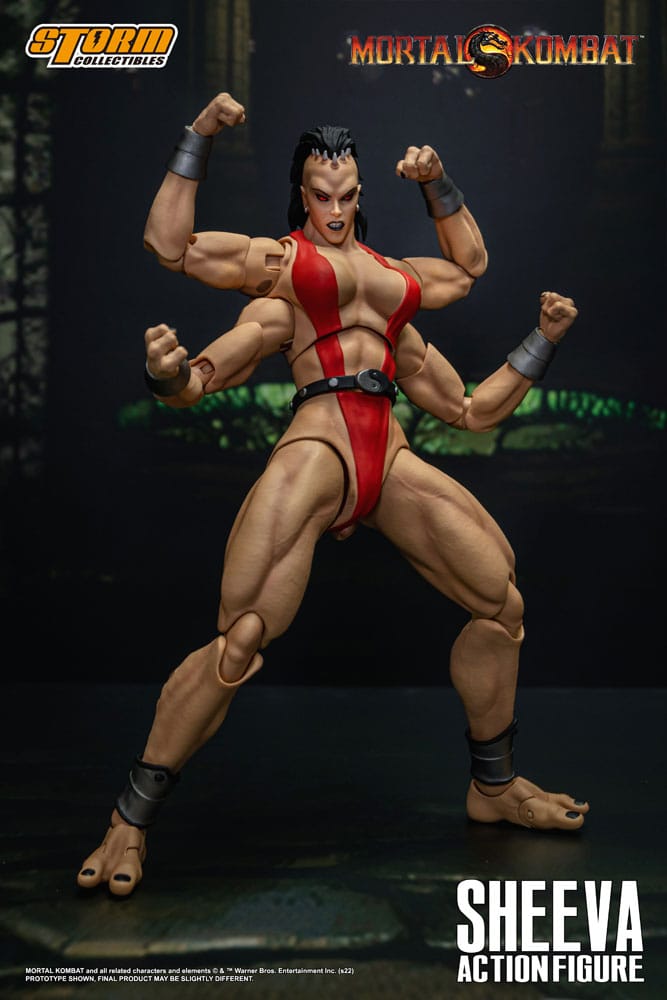 Mortal Kombat - Sheeva Actionfigur ca. 18cm 1/12 Scale Storm Collectibles 2024