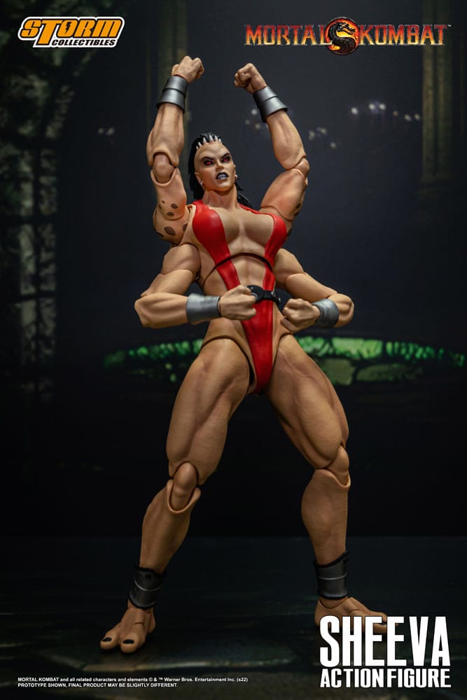 Mortal Kombat - Sheeva Actionfigur ca. 18cm 1/12 Scale Storm Collectibles 2024