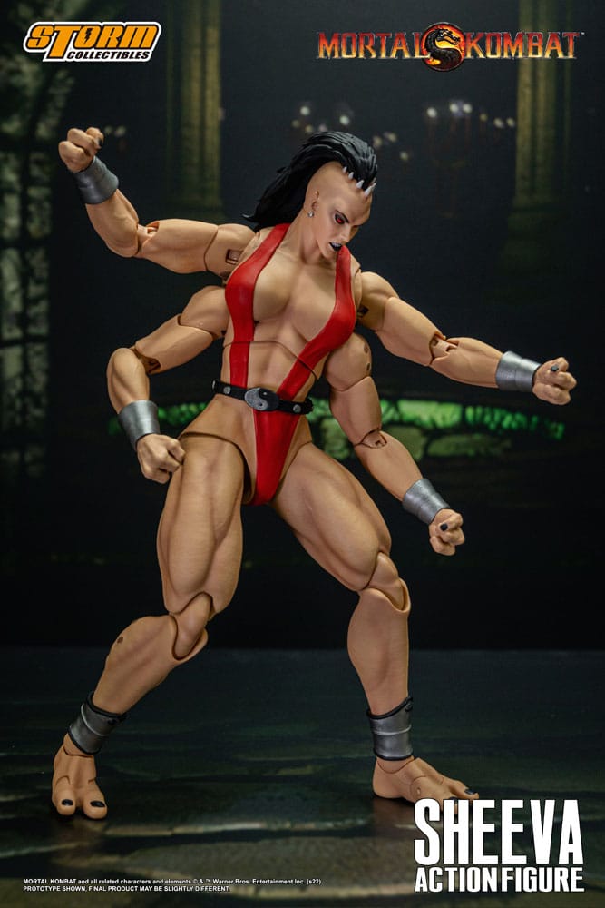 Mortal Kombat - Sheeva Actionfigur ca. 18cm 1/12 Scale Storm Collectibles 2024