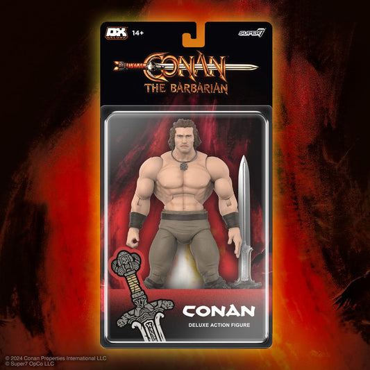 Conan der Barbar - Ultimates Conan Deluxe 1982 Movie (Iconic Pose) 18cm Actionfigur Super7