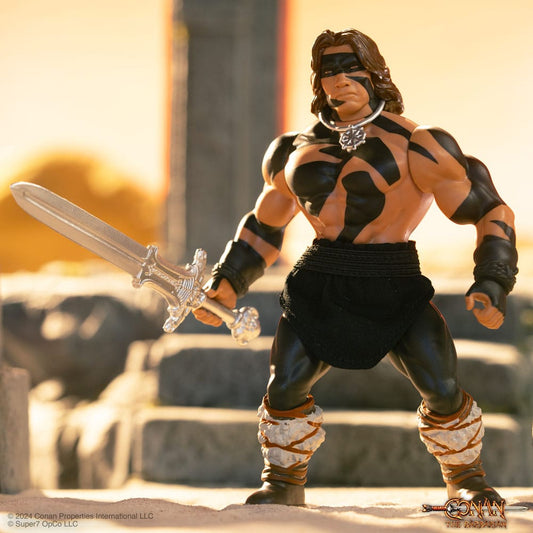 Conan der Barbar 1982 - Conan (Warpaint Version) Wave 1 Vintage Collection Actionfigur 14cm Super7