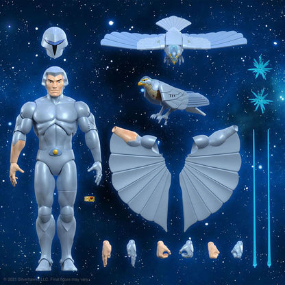 SilverHawks Ultimates - Quicksilver (Wave 1) Actionfigur 18cm Super7