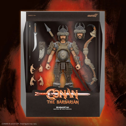 Conan der Barbar Ultimates - Subotai (Battle of the Mounds) Wave 5 Actionfigur 18cm Super7 2023