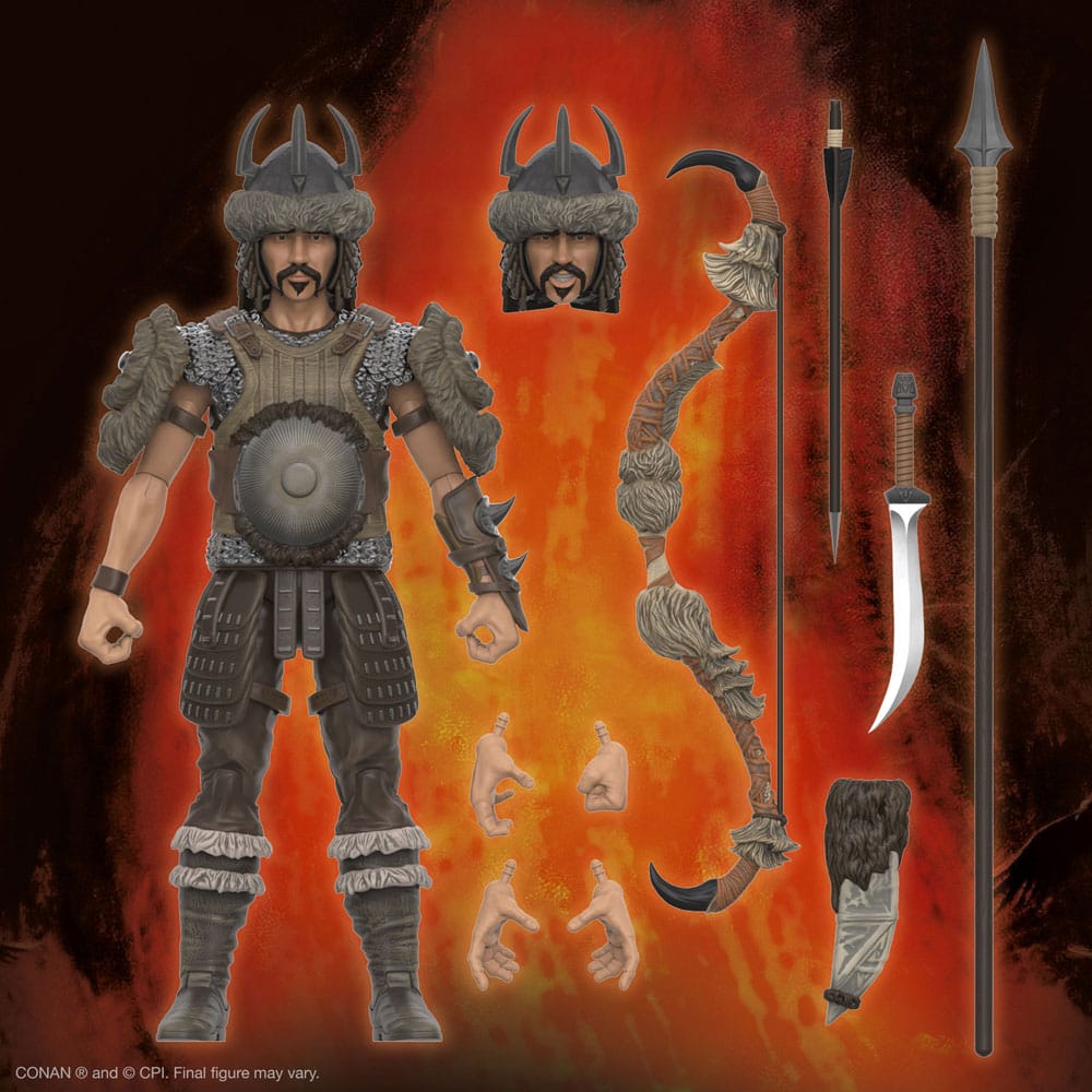Conan der Barbar Ultimates - Subotai (Battle of the Mounds) Wave 5 Actionfigur 18cm Super7 2023