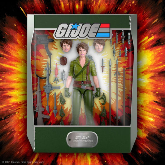 G.I. Joe Ultimates - Lady Jaye (Wave 2) Actionfigur 18cm Super7