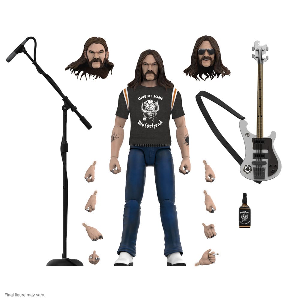 Motorhead Ultimates Lemmy (Wave 2) Actionfigur 18cm Super7
