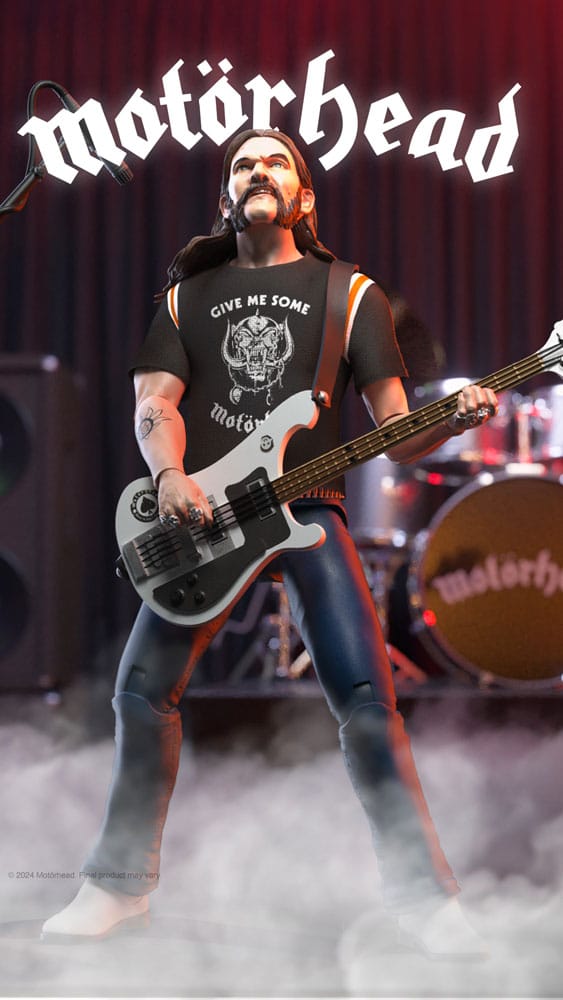 Motorhead Ultimates Lemmy (Wave 2) Actionfigur 18cm Super7