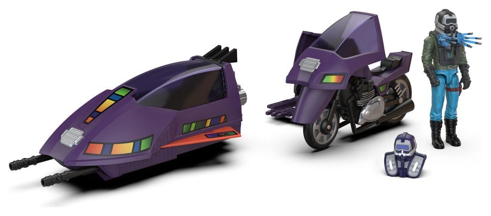 M.A.S.K. - SSC (Stealth Submarine Cycle) Fahrzeug & Sly Rax (Wave 2) The Loyal Subjects 2026