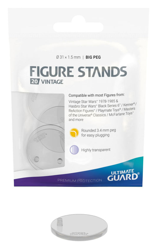 Figure Stands - Big Peg Vintage (20 Stück) Ultimate Guard